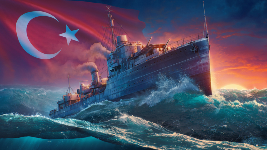  İlk Türk Gemisi Muavenet World of Warships’e Ekleniyor